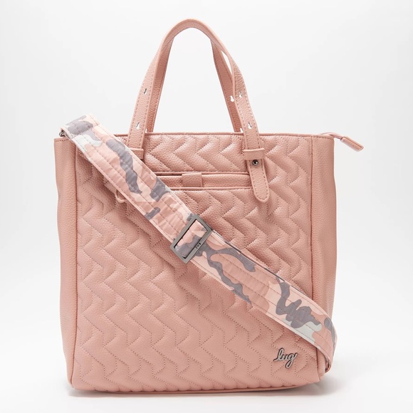 lug Bags Nwt Lug Classic Vl Quilted Tote W Crossbody Strap Charter